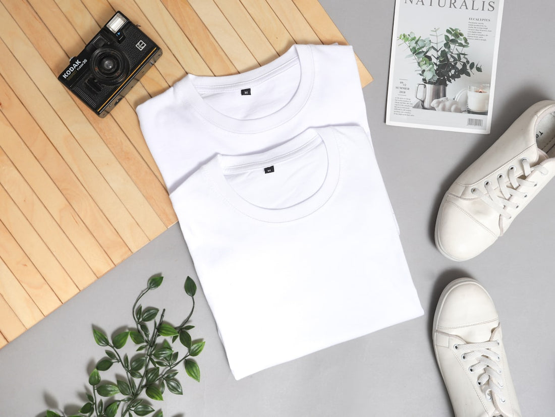 t-shirt fabric guide GSM cotton blends — close-up of woven textile fabric material