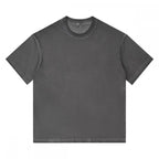 240GSM Women Distressed Dual-color Washed Cropped Tee