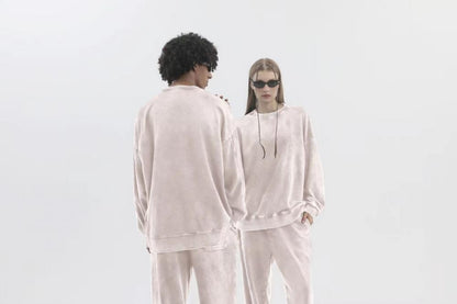 350GSM Oversized Vintage Crewneck Sweatshirt Midweight