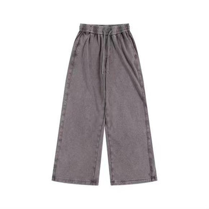 350GSM Heavyweight Straight-Leg Sweatpants