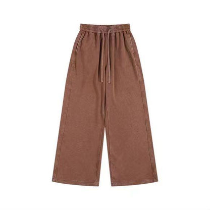 350GSM Heavyweight Straight-Leg Sweatpants