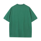 230GSM Solid Color Tee - Forest Green - Back View