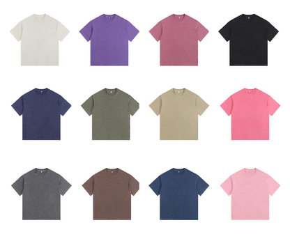 260GSM Vintage Washed Tee