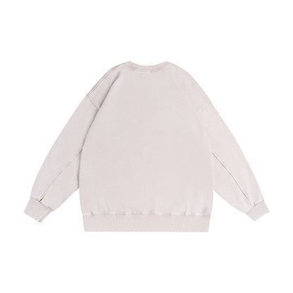 350GSM Oversized Vintage Crewneck Sweatshirt Midweight