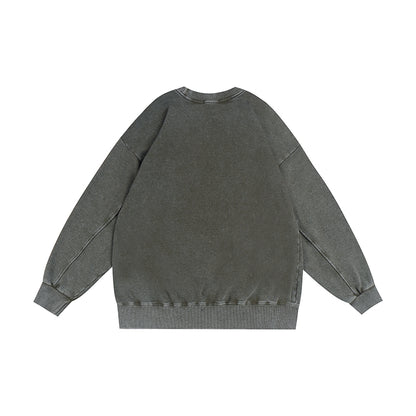 350GSM Oversized Vintage Crewneck Sweatshirt Midweight