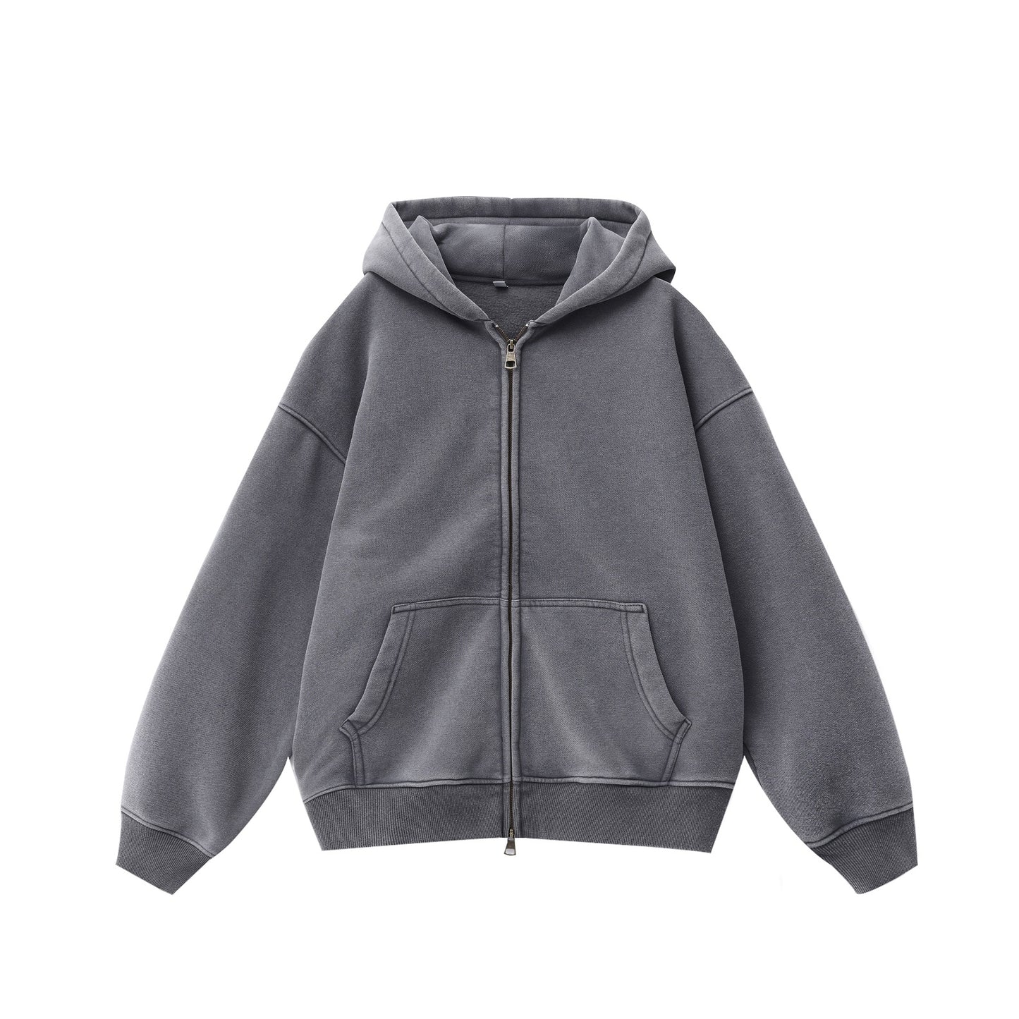 380GSM Zip Up Fleece Hoodie