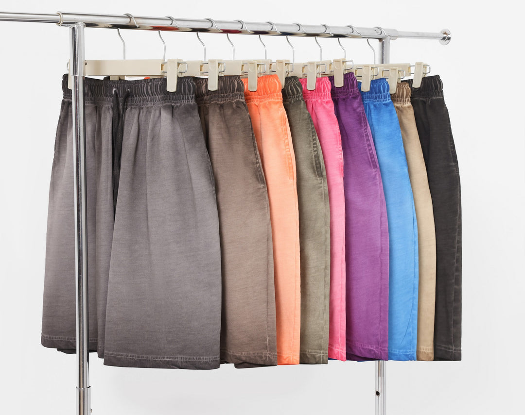 320GSM Sun-fade Cotton Shorts