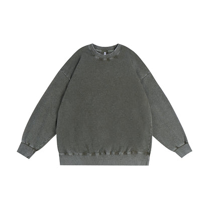 350GSM Oversized Vintage Crewneck Sweatshirt Midweight