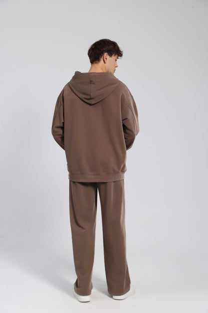 380GSM Zip Up Fleece Hoodie