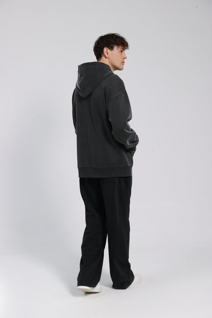 380GSM Zip Up Fleece Hoodie