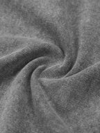200GSM Vintage Snow Washed Sleeveless Tee - Gray Fabric, Stitching and Construction - Detail View