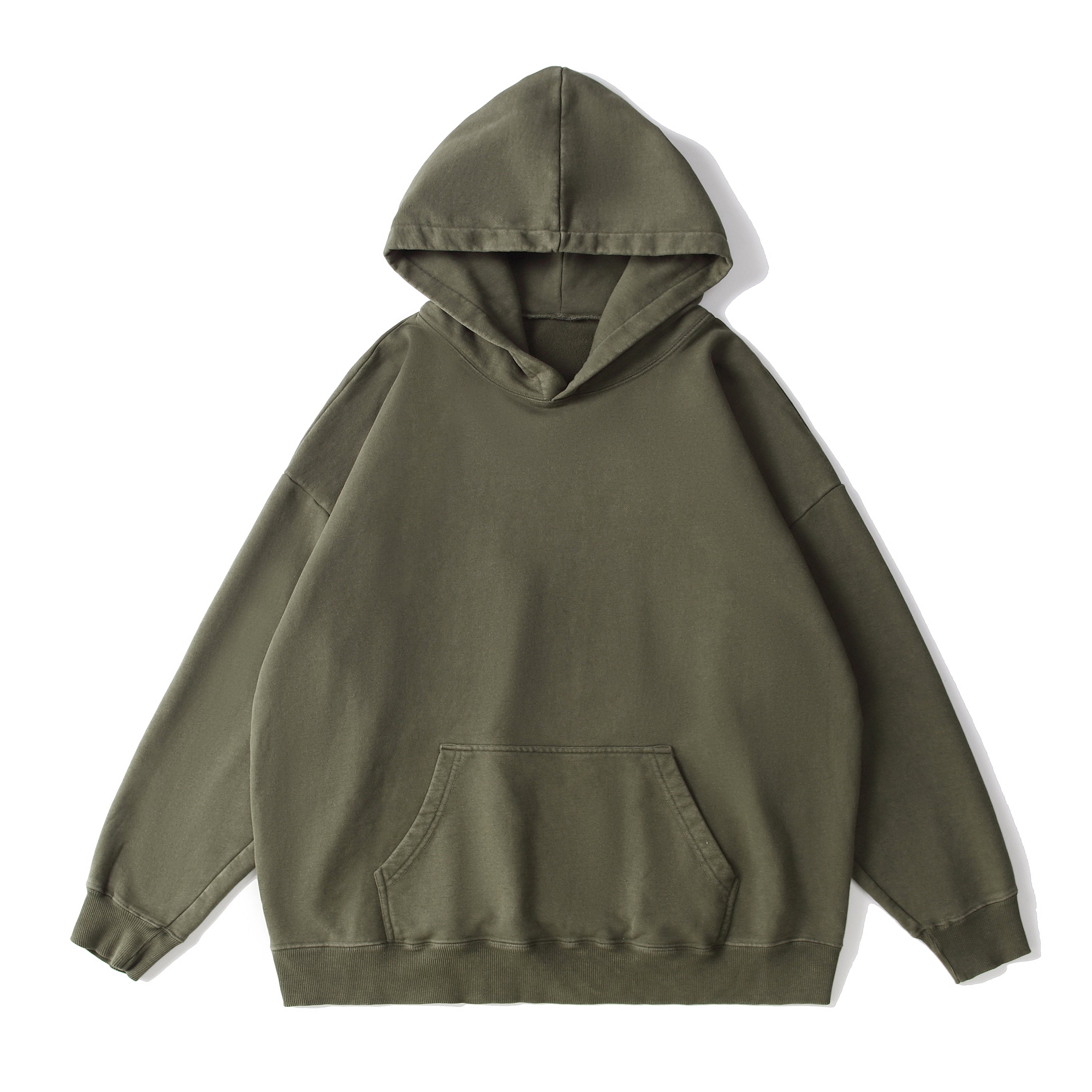 350GSM Oversized Vintage Washed Pullover Hoodie
