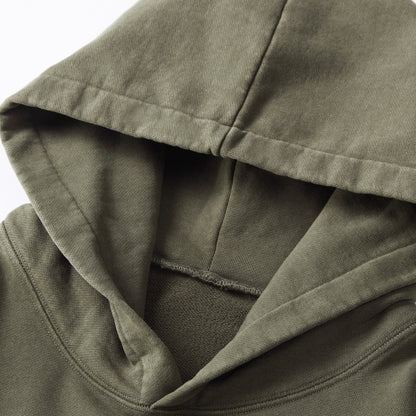 350GSM Oversized Vintage Washed Pullover Hoodie