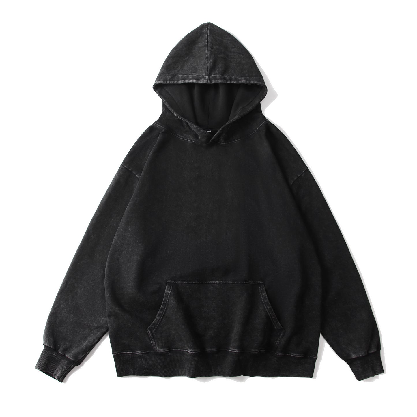 350GSM Oversized Vintage Washed Pullover Hoodie