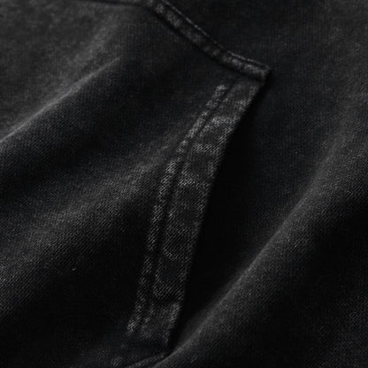 350GSM Oversized Vintage Washed Pullover Hoodie