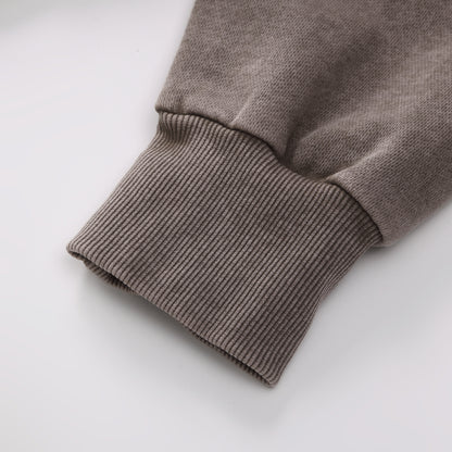 350GSM Oversized Vintage Washed Pullover Hoodie