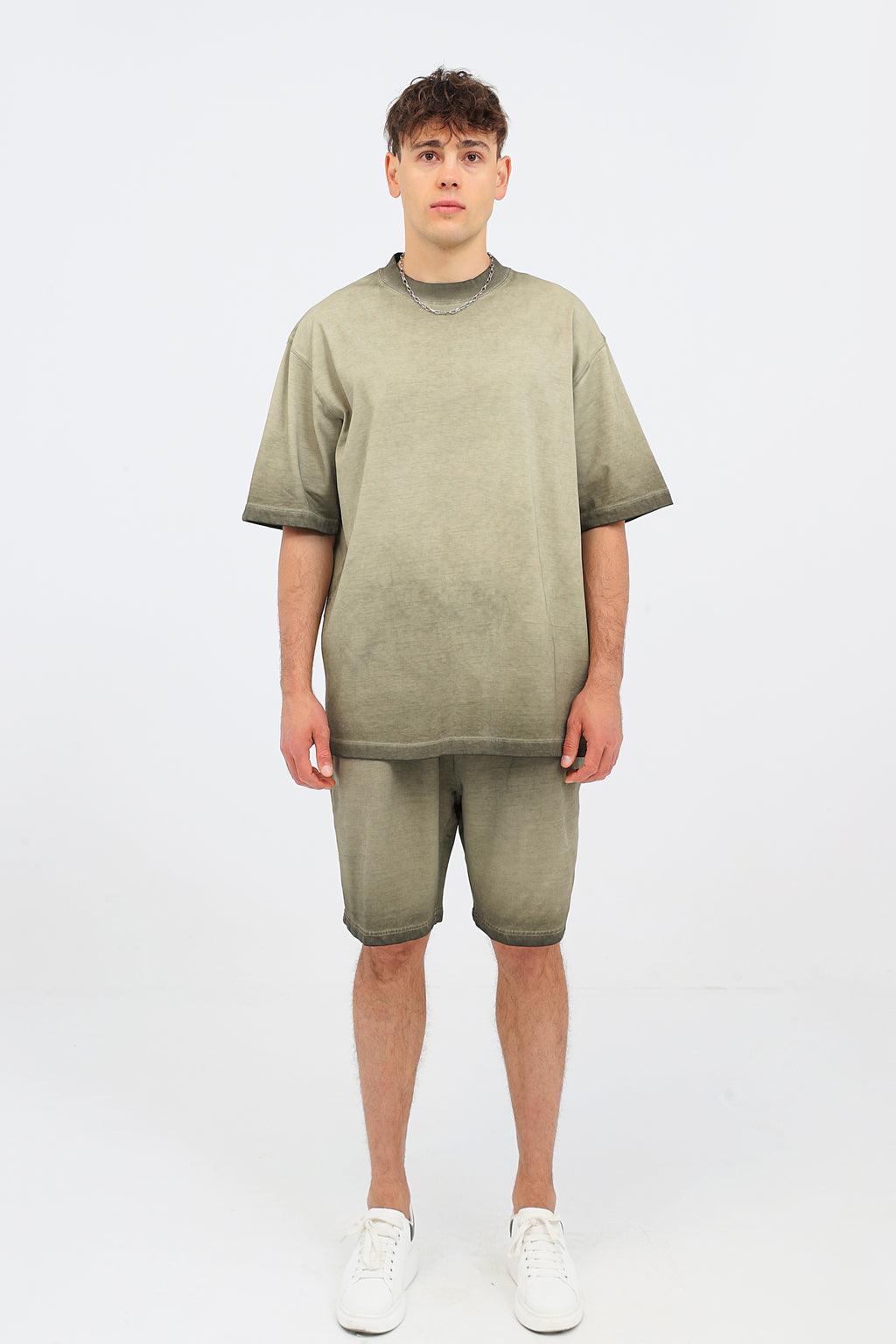 230GSM Sunfade Washed Tee