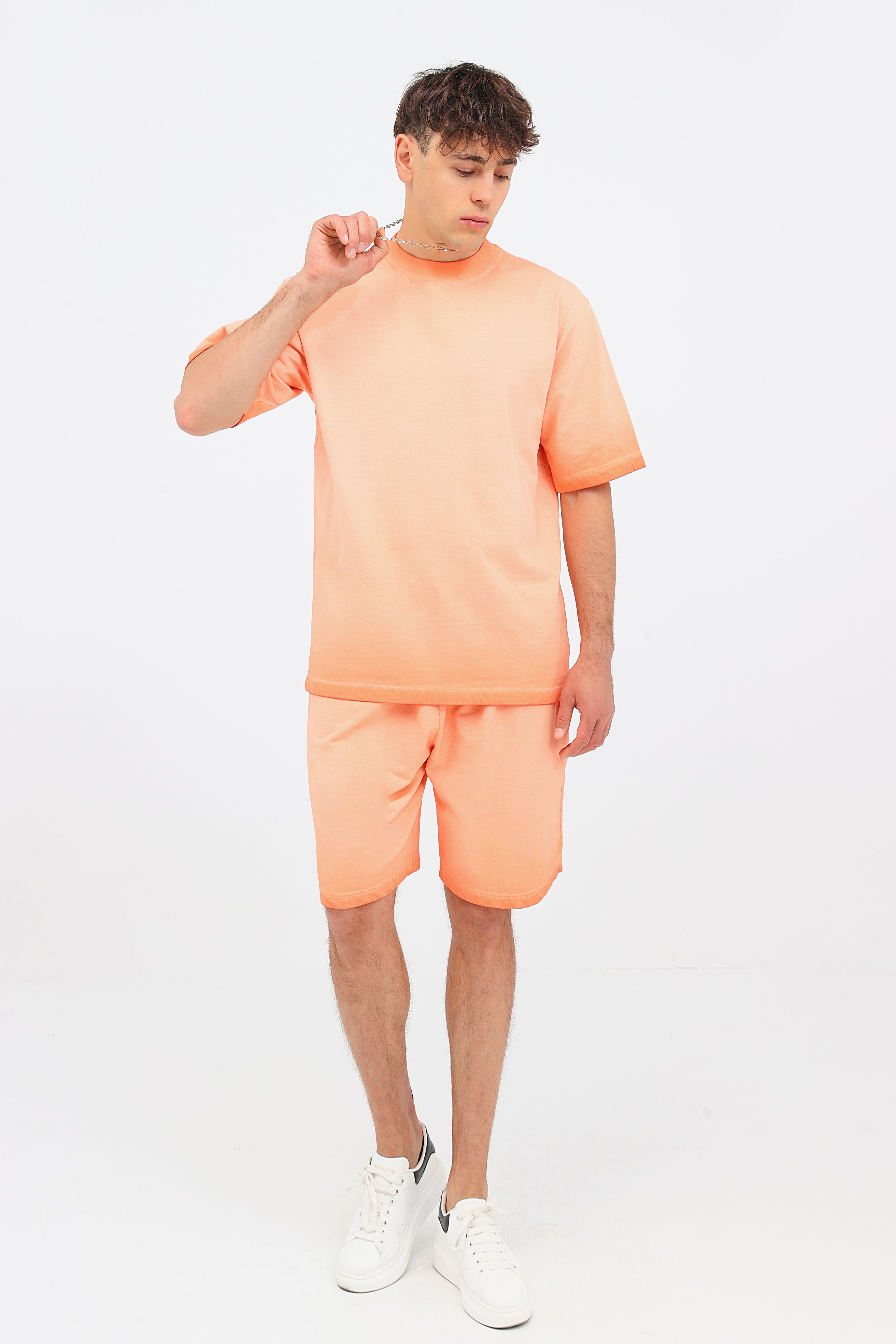 230GSM Sunfade Washed Tee