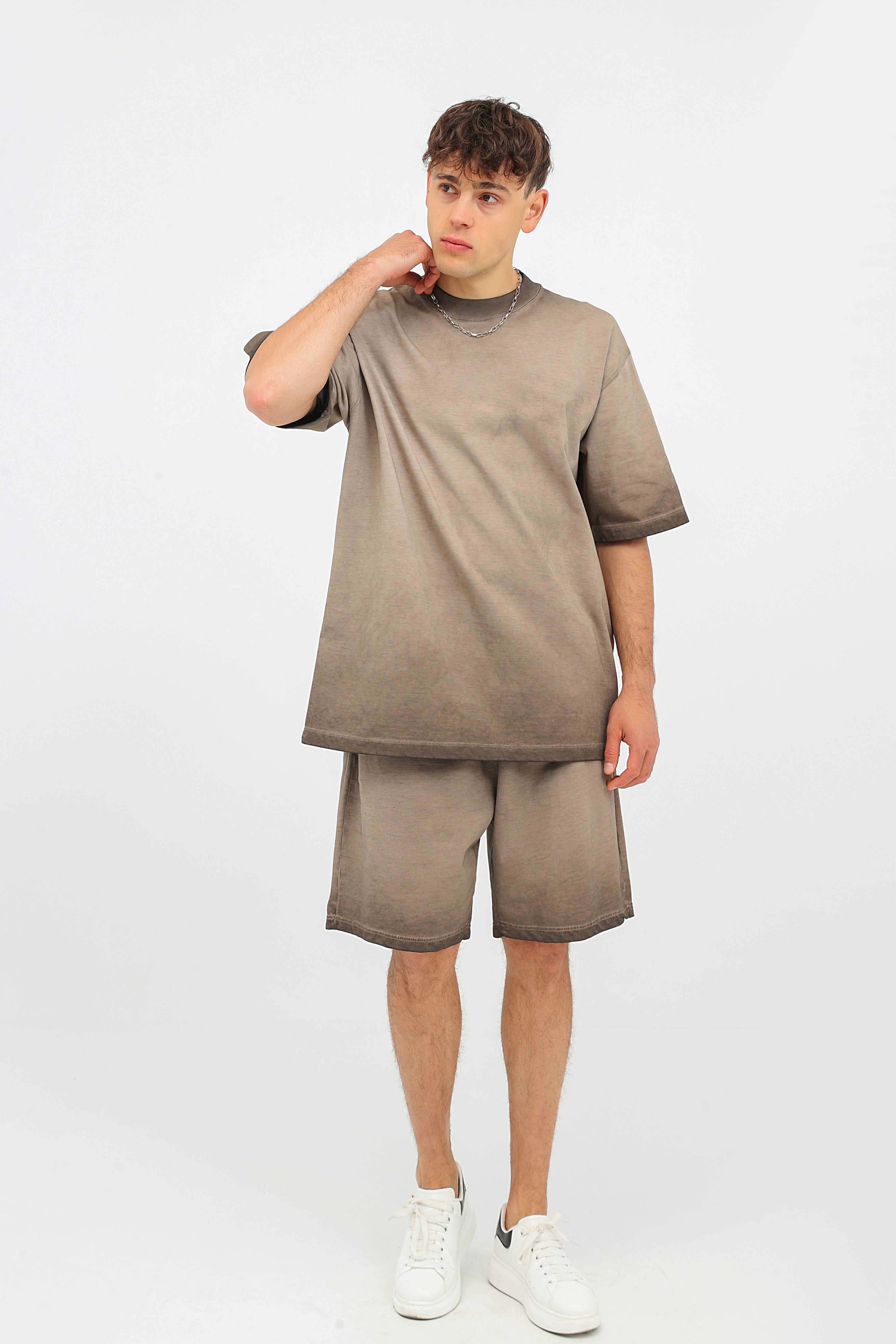 230GSM Sunfade Washed Tee