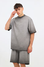 230GSM Sunfade Washed Tee