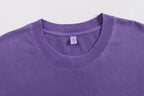 240GSM Women Snow Washed Cropped Tee