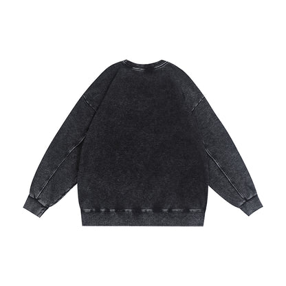 350GSM Oversized Vintage Crewneck Sweatshirt Midweight
