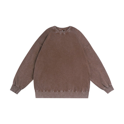 350GSM Oversized Vintage Crewneck Sweatshirt Midweight
