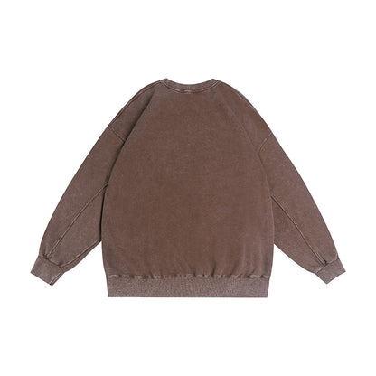 350GSM Oversized Vintage Crewneck Sweatshirt Midweight